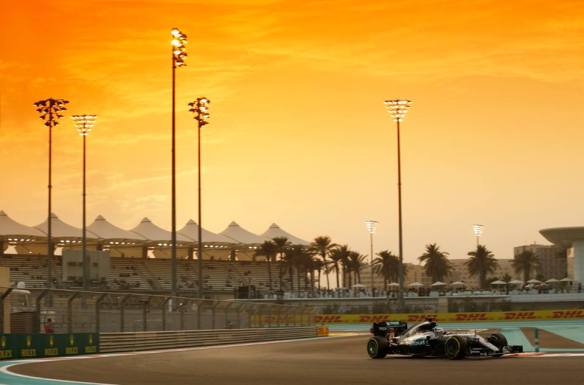 Lewis Hamilton at the 2016 Abu Dhabi Grand Prix. Copyright: Mercedes AMG F1 Team.